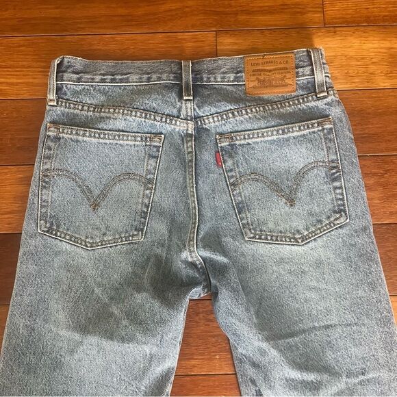 Levi's WEDGIE Premium High Rise Jeans Sz 26 - Picture 11 of 16